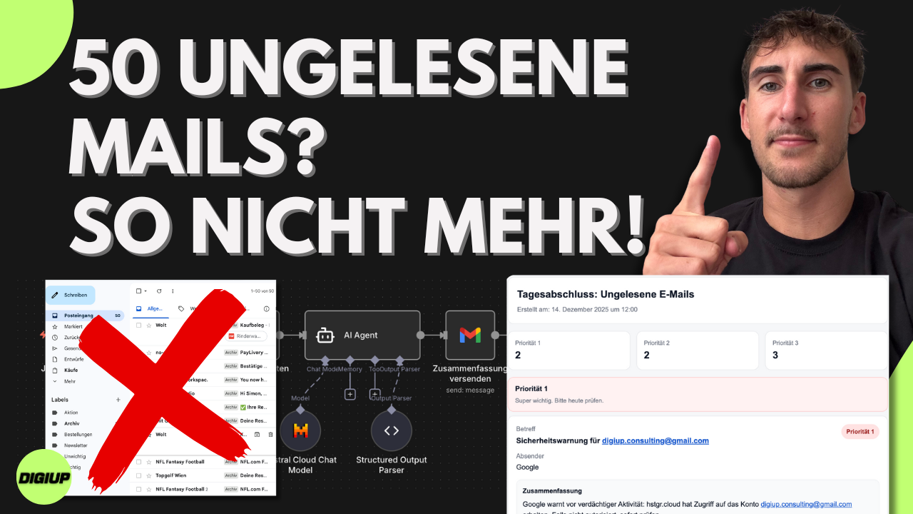 50 ungelesene E-Mails? So fasst KI sie automatisch zusammen