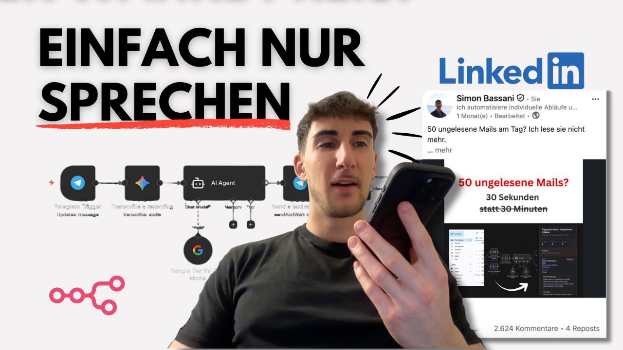 LinkedIn n8n automatisieren: Posts auf Autopilot für dein KMU LinkedIn n8n automatisieren: Posts auf Autopilot für dein KMU