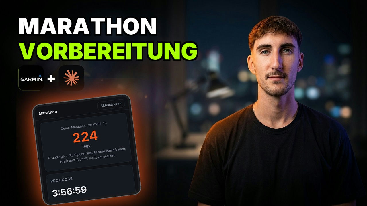 Garmin & Claude: Dein smarter Marathon Trainingsplan Garmin & Claude: Dein smarter Marathon Trainingsplan
